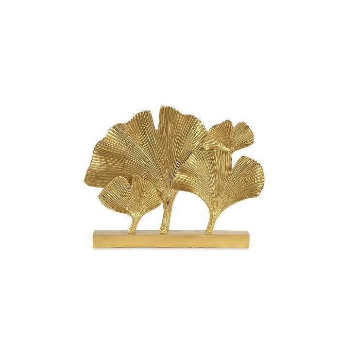 BASE CON 4 FOGLIE GINGKO ORO H